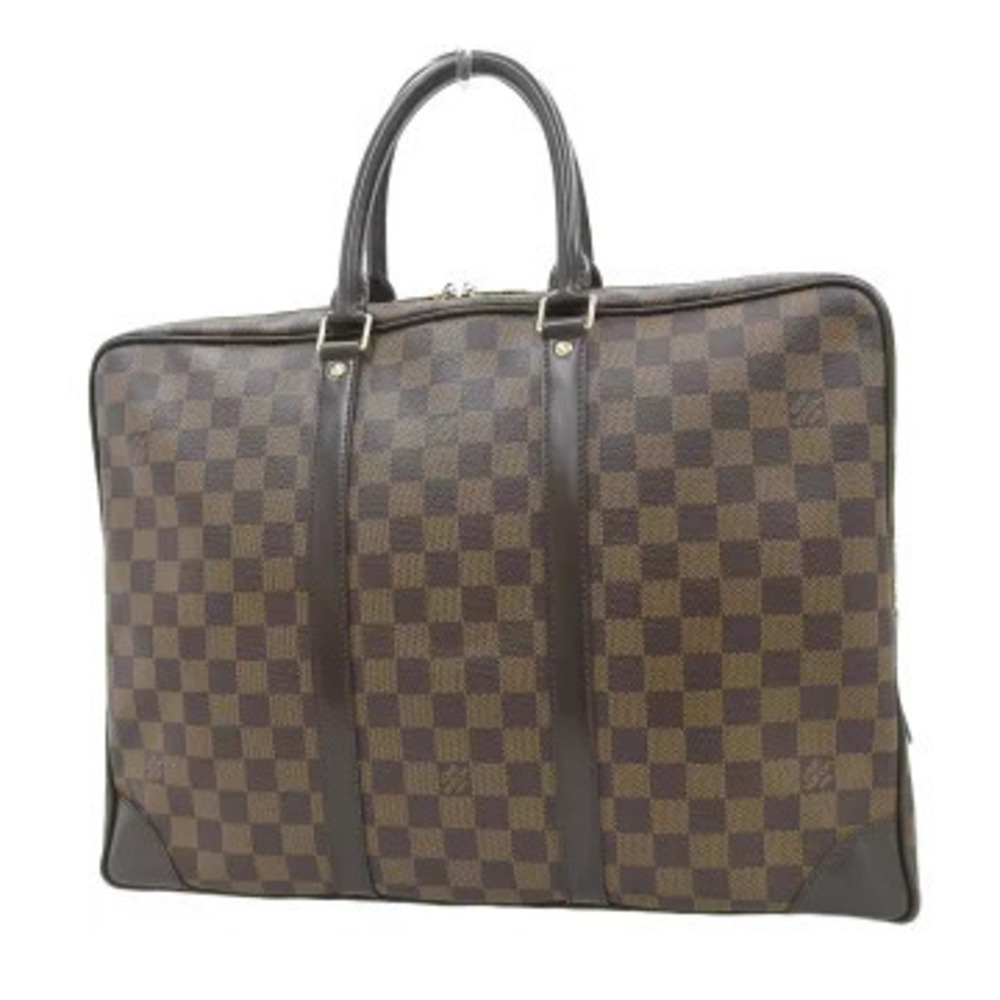 Louis Vuitton Business Ebene documents Damier Bag Briefcase Voyage Porte